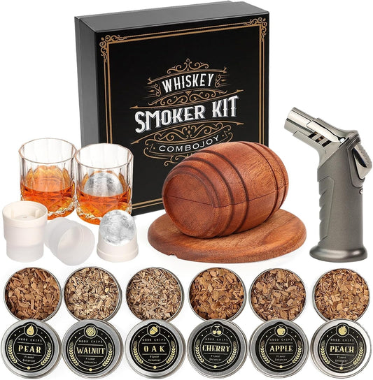 Blue Flame Whiskey Smoker Kit